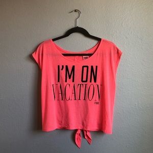 Victoria’s Secret Open-Back Crop Top